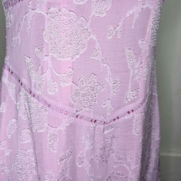 Princess Polly South Of France Maxi Dress Pink Size 12 Nwot - Picture 5 of 10